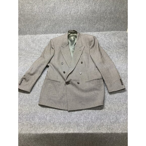 Christian Dior Monsieur Wool Blazer Men’s Size 44R Gray Single Breasted - Picture 1 of 11